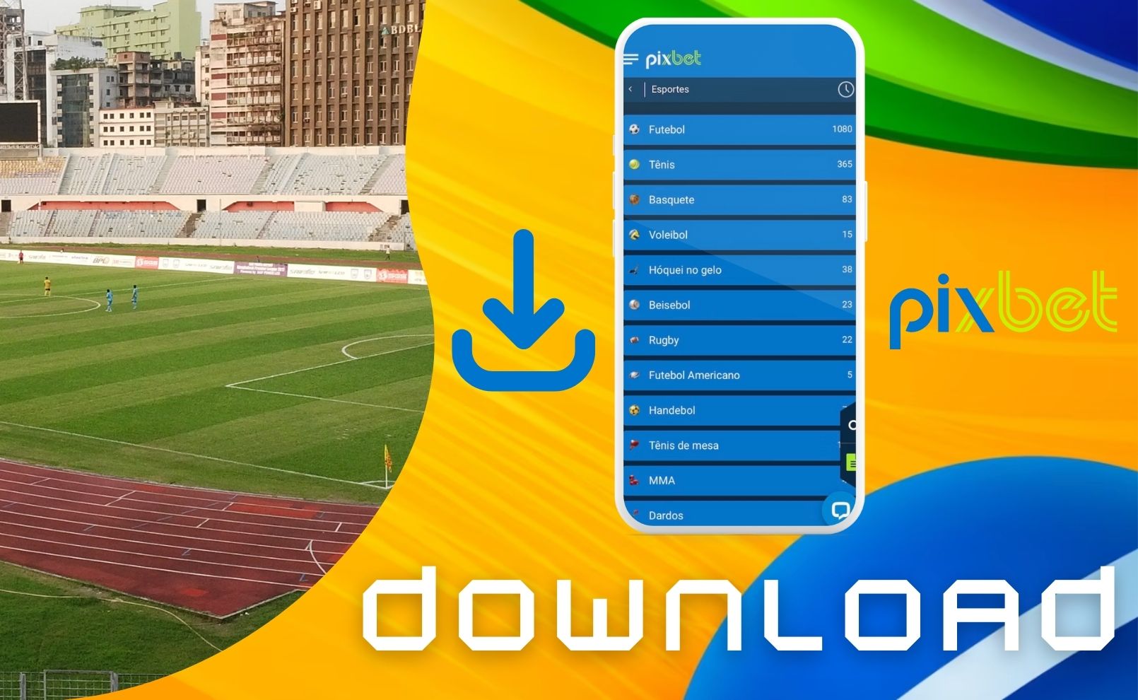 Instruções para baixar o aplicativo de apostas Pixbet no Brasil